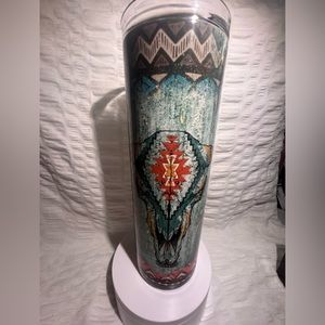 Hogg Custom Sublimation Tumbler Aztec Bull Western 20oz